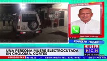 Una persona pierde la vida al recibir descarga eléctrica en Choloma, Cortés