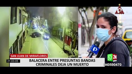 Download Video: SJM: hombre murió tras ser baleado dentro de su camioneta