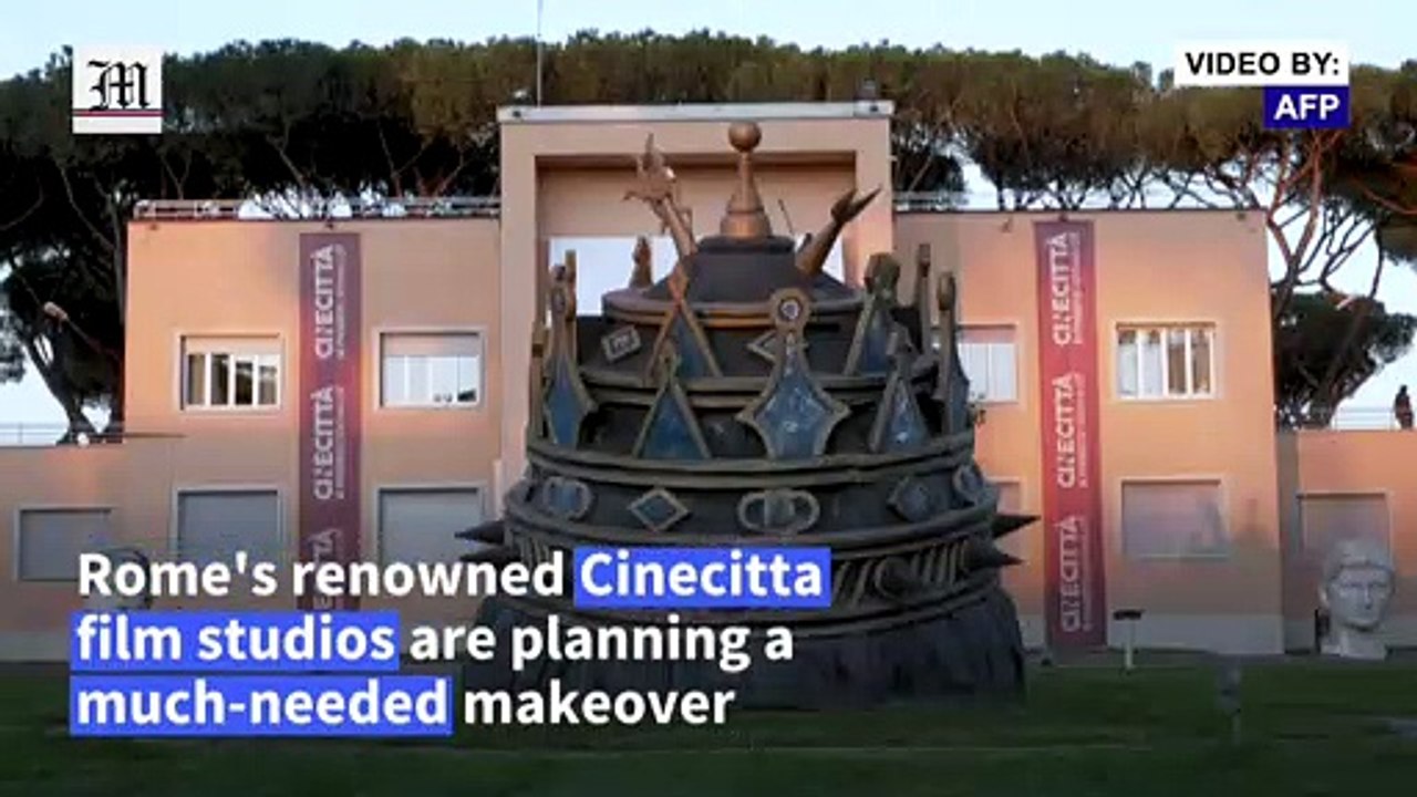 Rome's Cinecittà Studios hope for new golden age of cinema
