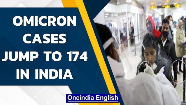 Omicron Update: India’s total tally rose to 174 with Delhi reporting 8 new cases | Oneindia News