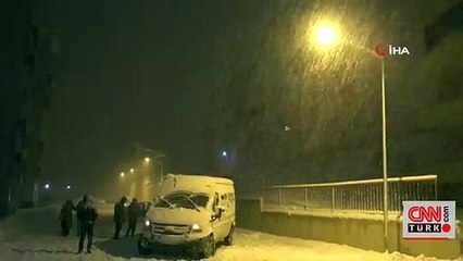 Türkiye'den kar manzaraları