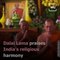 “India Role Model For Religious Harmony” Says Dalai Lama