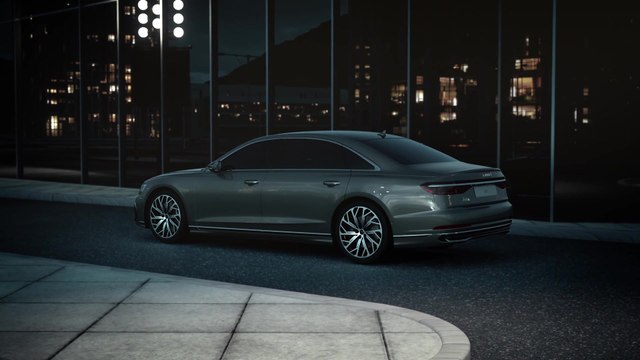 The DMD-Technology of the digital Matrix LED headlights Animation