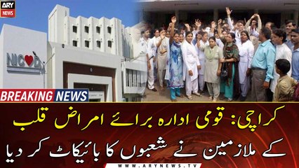 NICVD Employees boycotts from the department, demanding health professional allowance