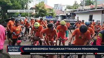 Seru! Bersepeda Taklukkan 7 Tanjakan Fenomenal di Semarang