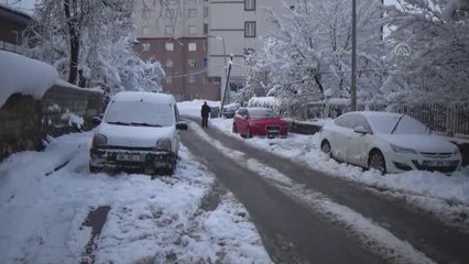 Kar yağışı etkili oldu