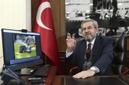 Ankara Üniversitesi Rektörü Prof. Dr. Ünüvar AA'nın 