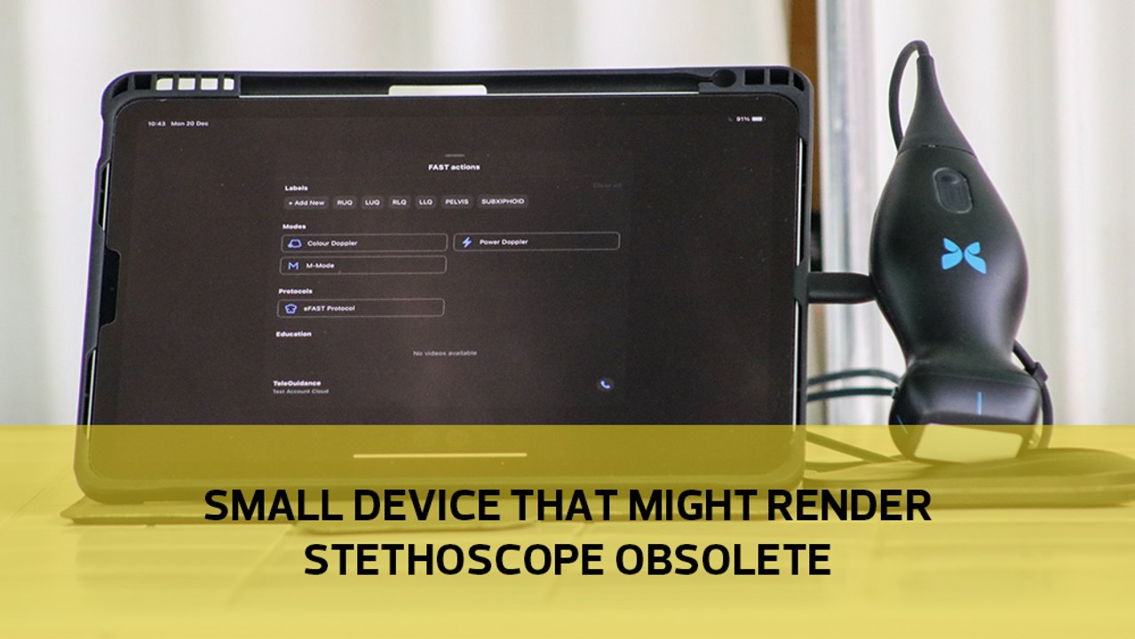 Small device that might render stethoscope obsolete