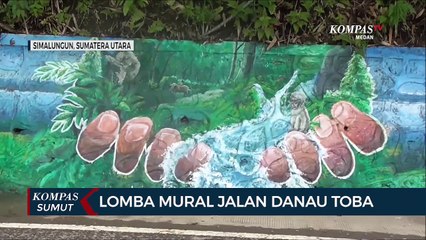 Pemerintah Kabupaten Simalungun Gelar Lomba Mural di Jalan Menuju Danau Toba