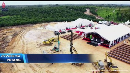 Presiden Jokowi Lakukan Groundbreaking Kawasan Industri Hijau Indonesia, Kabupaten Bulungan