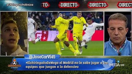 Iván Alejo, sobre la polémica entrada de Casemiro durante el Real Madrid-Cádiz