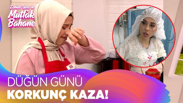 Merve ve Can çifti düğün günü nasıl kaza yaptı? - Zahide Yetiş ile Mutfak Bahane 21 Aralık 2021