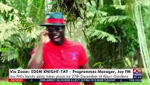 Joy FM's family party takes place on 27th December at Aburi Gardens -AM Showbiz on Joy News(21-12-21