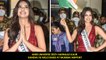 Miss Universe 2021-Harnaaz Kaur Sandhu Is Welcomed At Mumbai Airport