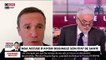 "C'est honteux !" : Agacé, Nicolas Dupont-Aignan fait retirer en direct un bandeau de CNews