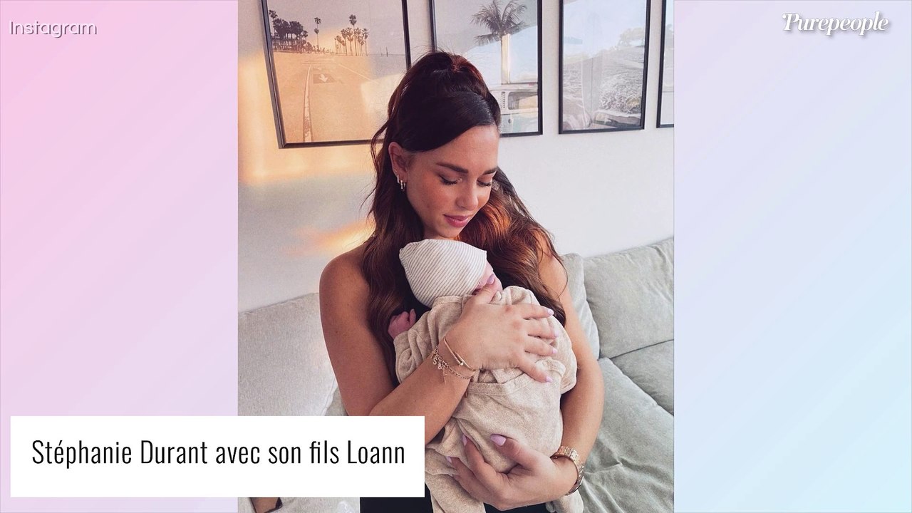 Stéphanie Durant maman : le visage de son fils Loann dévoilé en vidéo