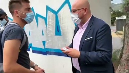 Distribution d'éthylotests pour une opération de sensibilisation