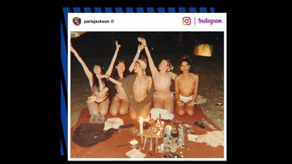 Paris Jackson goes topless for full moon ritual with friends _ Page Six