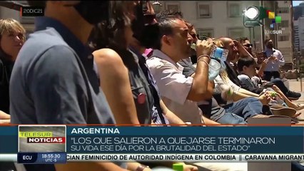 Argentina rinde homenaje a víctimas de la represión policial por la crisis de 2001