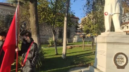 Namık Kemal doğumunun 181. yıl dönümünde Tekirdağ'da anıldı