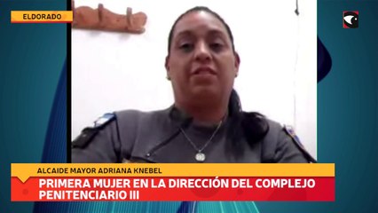 Primera mujer en la dirección del Complejo Penitenciario III