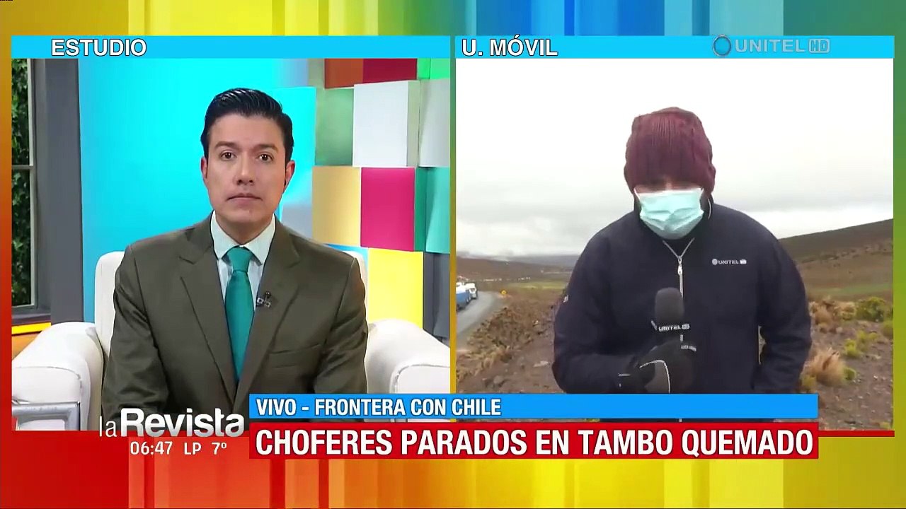 Reportan Larga fila de camiones en la frontera...