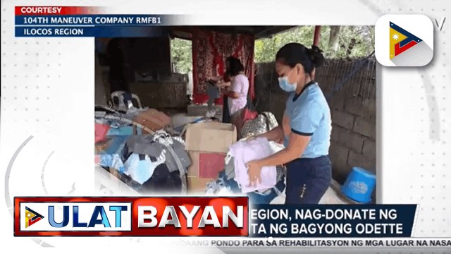 Iba't ibang ahensya ng pamahalaan, nagtulong-tulong para magpadala ng tulong at serbisyo sa mga naapektuhan ng Bagyong Odette
