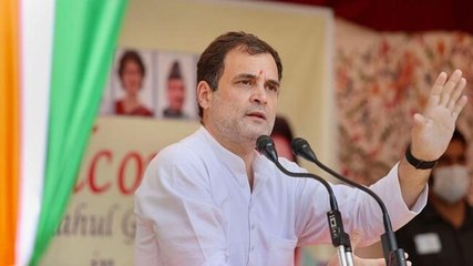 Watch | Rahul Gandhi loses cool, lashes out at media, says 'sarkar ki dalali mat kijiye'