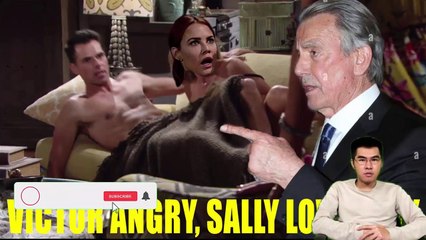 CBS Young And The Restless Shock Victor discovers that Sally befriends Billy, betrays and harms Adam