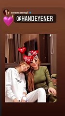 Hande Yener, Seren Serengil'i yalnız bırakmadı