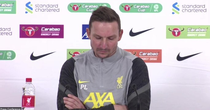 PEP LIJNDERS previews Liverpool's Carabao Cup quarter final against Leicester