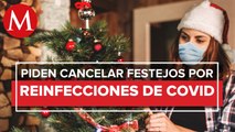 OMS pide cancelar fiestas navideñas por variante de ómicron