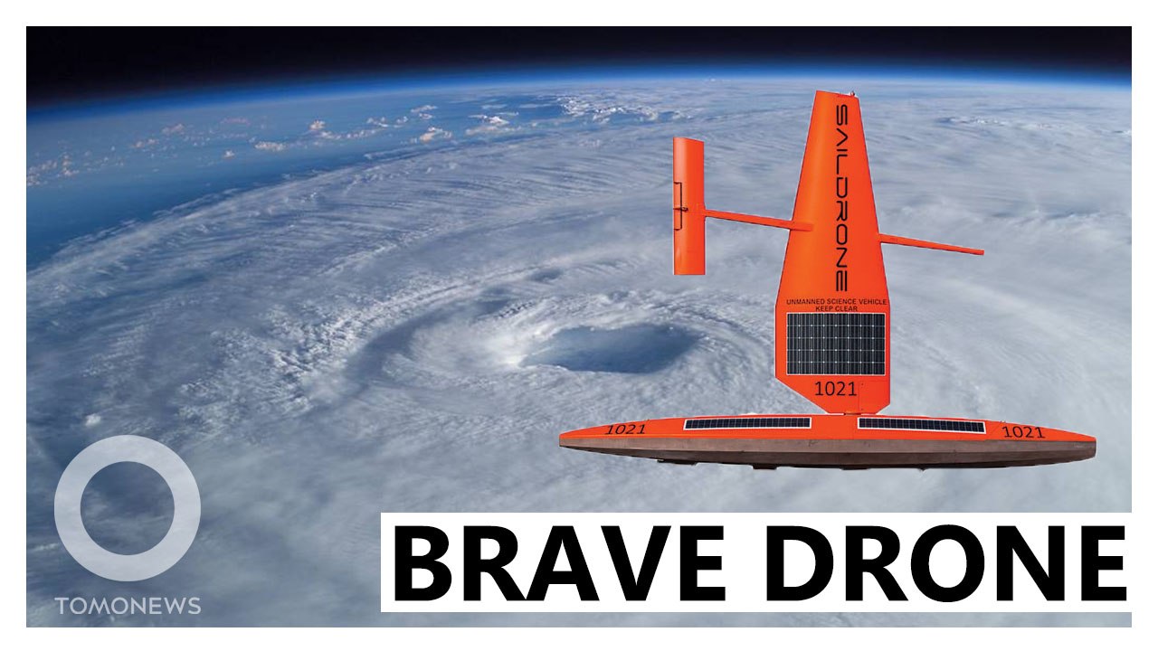 Small Drone Sails Through Hurricane While Lives...