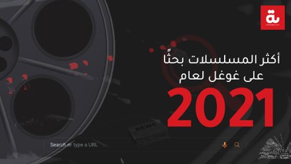 المسلسلات الأكثر بحثًا على غوغل لعام 2021