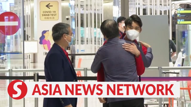 The Straits Times | Badminton star returns to Singapore after World Championships triumph
