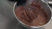CUISINE ACTUELLE - La bûche Bosapin au chocolat noir de Jean-Paul Hévin