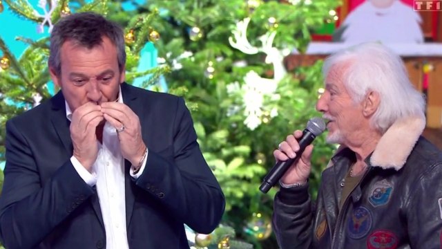 FEMME ACTUELLE - Les 12 coups de midi : Jean-Luc Reichmann très ému par un cadeau d’Hugues Aufray