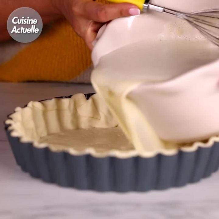CUISINE ACTUELLE - Tarte au flan de ma grand-mère