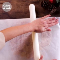 CUISINE ACTUELLE - Bûche de foie gras au pavot et baies roses