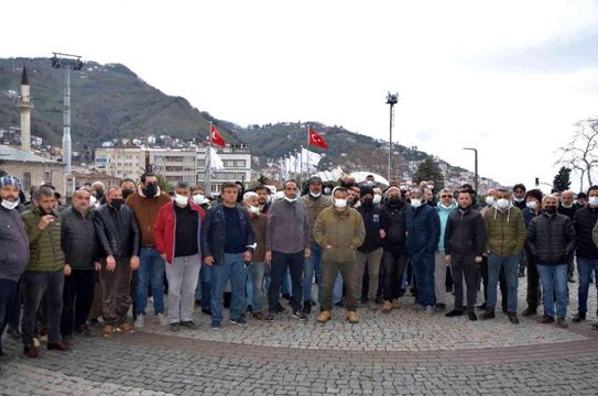 Ordu'da dolmuş şoförleri zam istedi