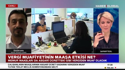 Vergi muafiyeti memur maaşlarına nasıl yansıyacak?