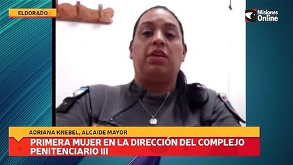 Primera mujer en la dirección del complejo penitenciario III