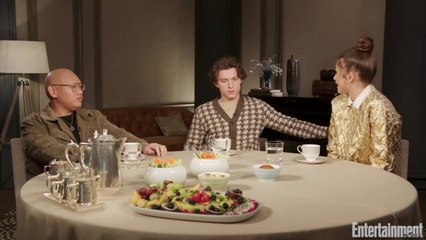 Tom Holland, Zendaya, and Jacob Batalon on First Meeting One Another