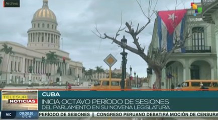 Tải video: teleSUR Noticias 10:30 21-12: Inicia Octavo Período Ordinario de Sesiones del Parlamento cubano