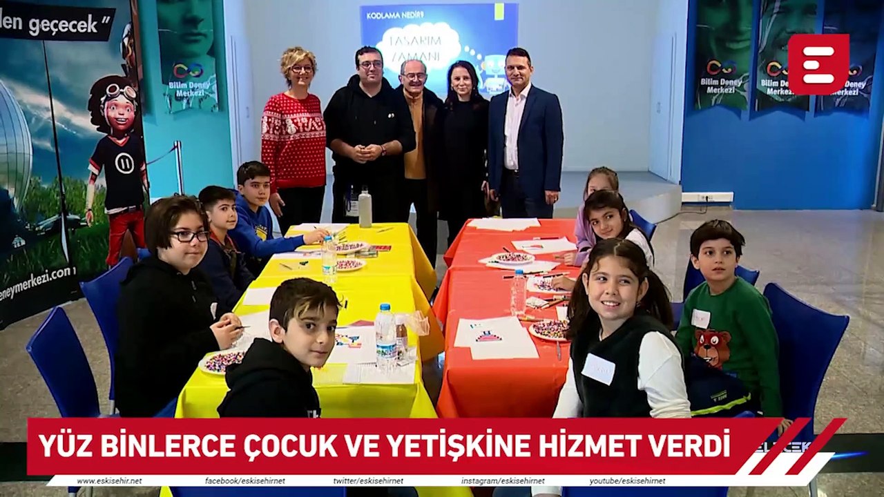 Sazova Bilim Kültür ve Sanat Parkındaki merkezler yüz binlerce çocuk ve yetişkine hizmet verdi