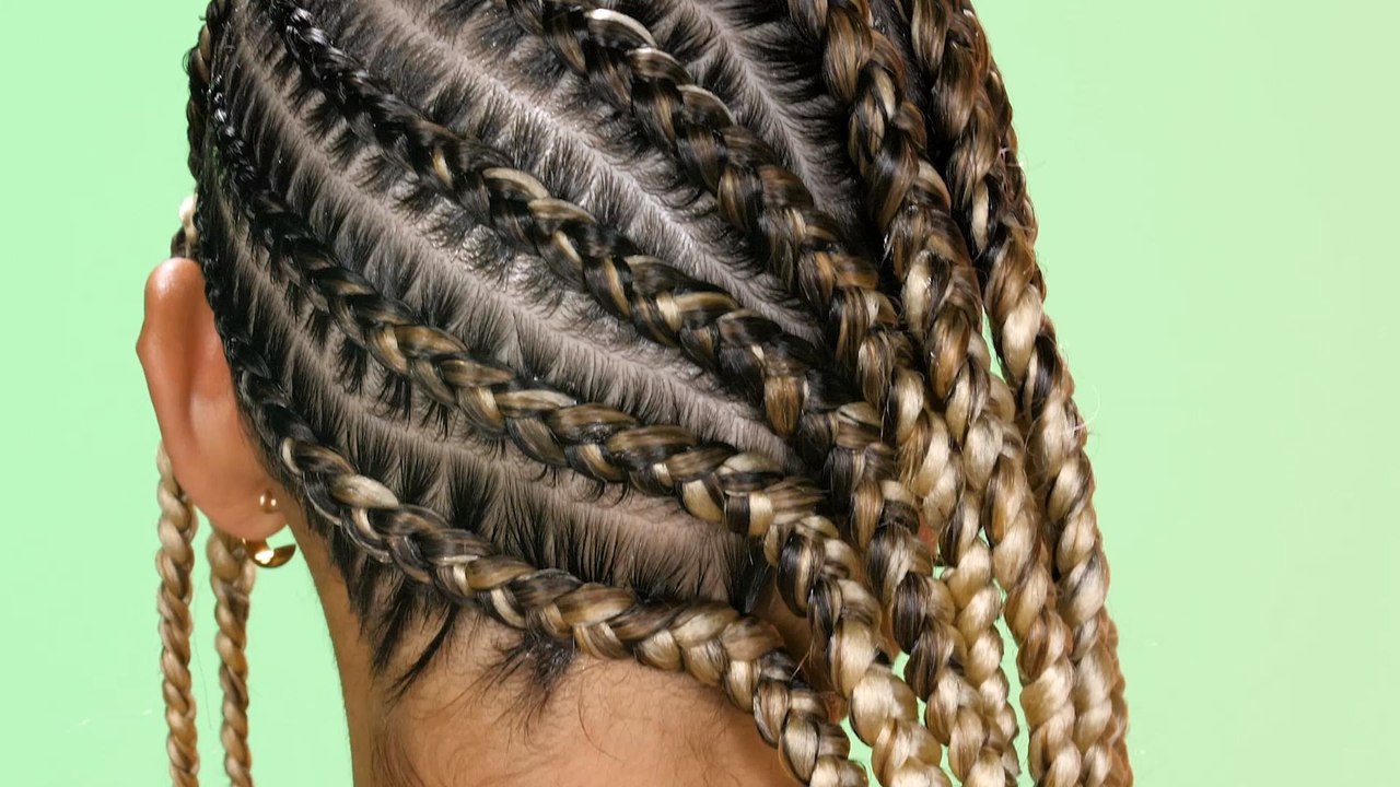 Heart Lemondae Braids | Cosmo's "The Braid Up"