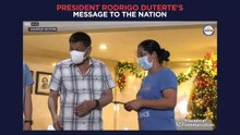 President Duterte's recorded message to the nation | Tuesday, December 21