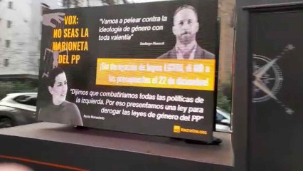 Hazte Oír presiona a Monasterio para que no pacte los Presupuestos con Ayuso: "No seas la marioneta del PP".