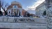 Roma, scritte no pass nella notte davanti alla scuola 'Battisti' alla Garbatella