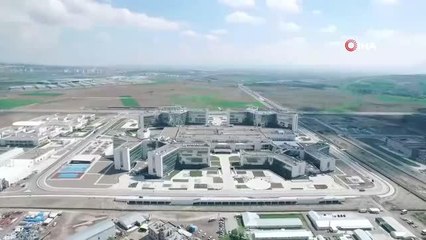 Kayseri Şehir Hastanesi'nde 2021'de 1 milyon 785 bin 59 kişiye sağlık hizmeti verildi